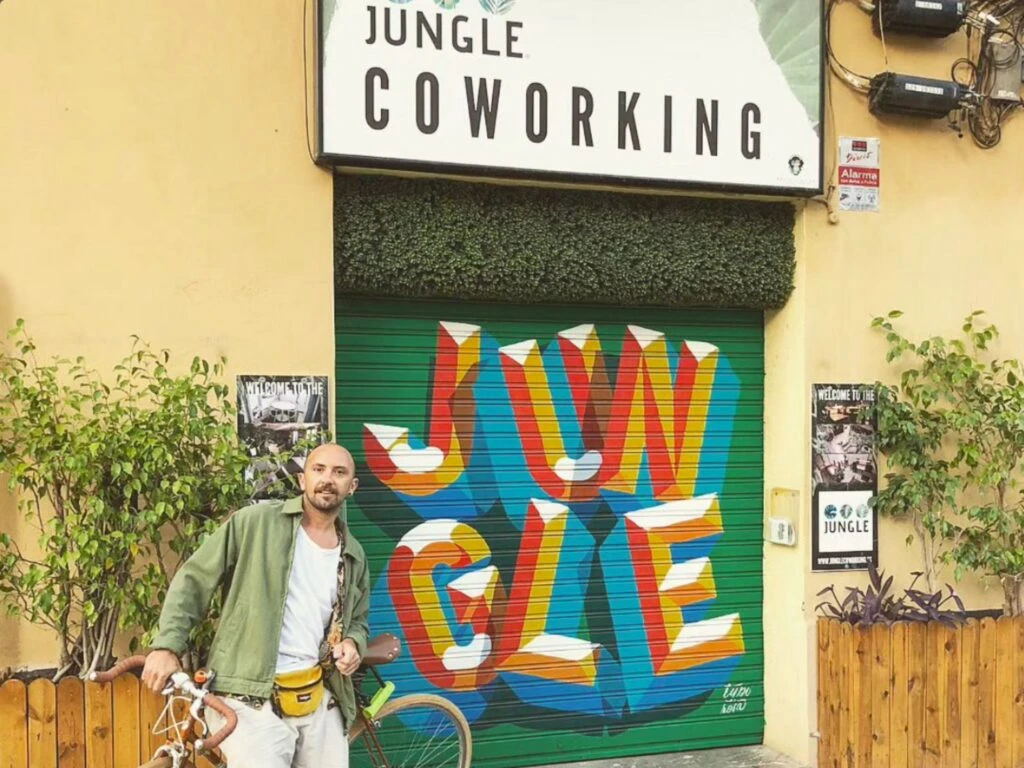 Founder of Jungle coworking sharing experience using Perch Beyond software